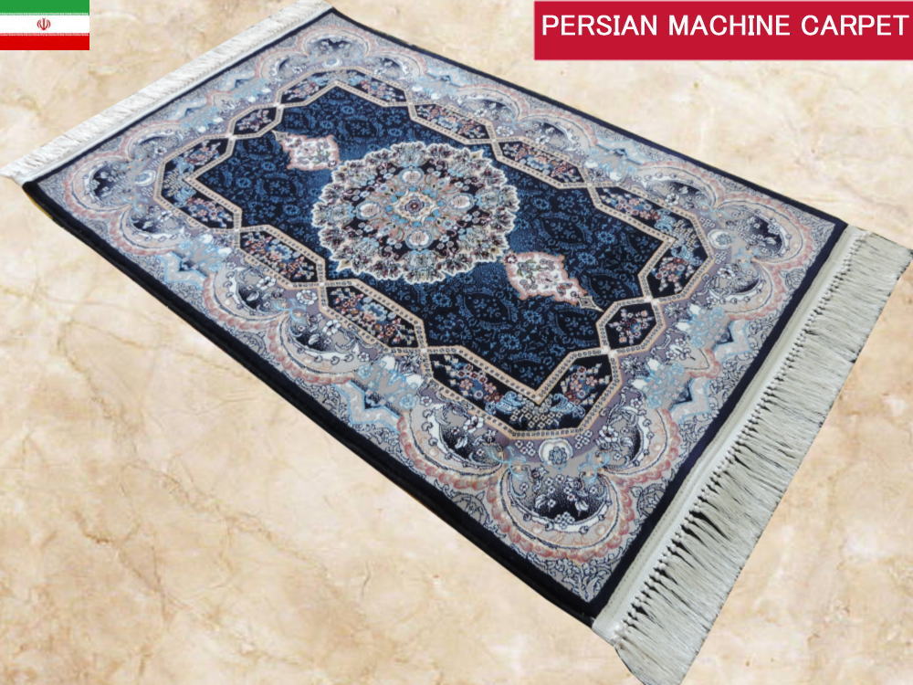 ウィルトン織り ペルシャ絨毯：玄関マットサイズ 120cm x 80cm – JAHAN