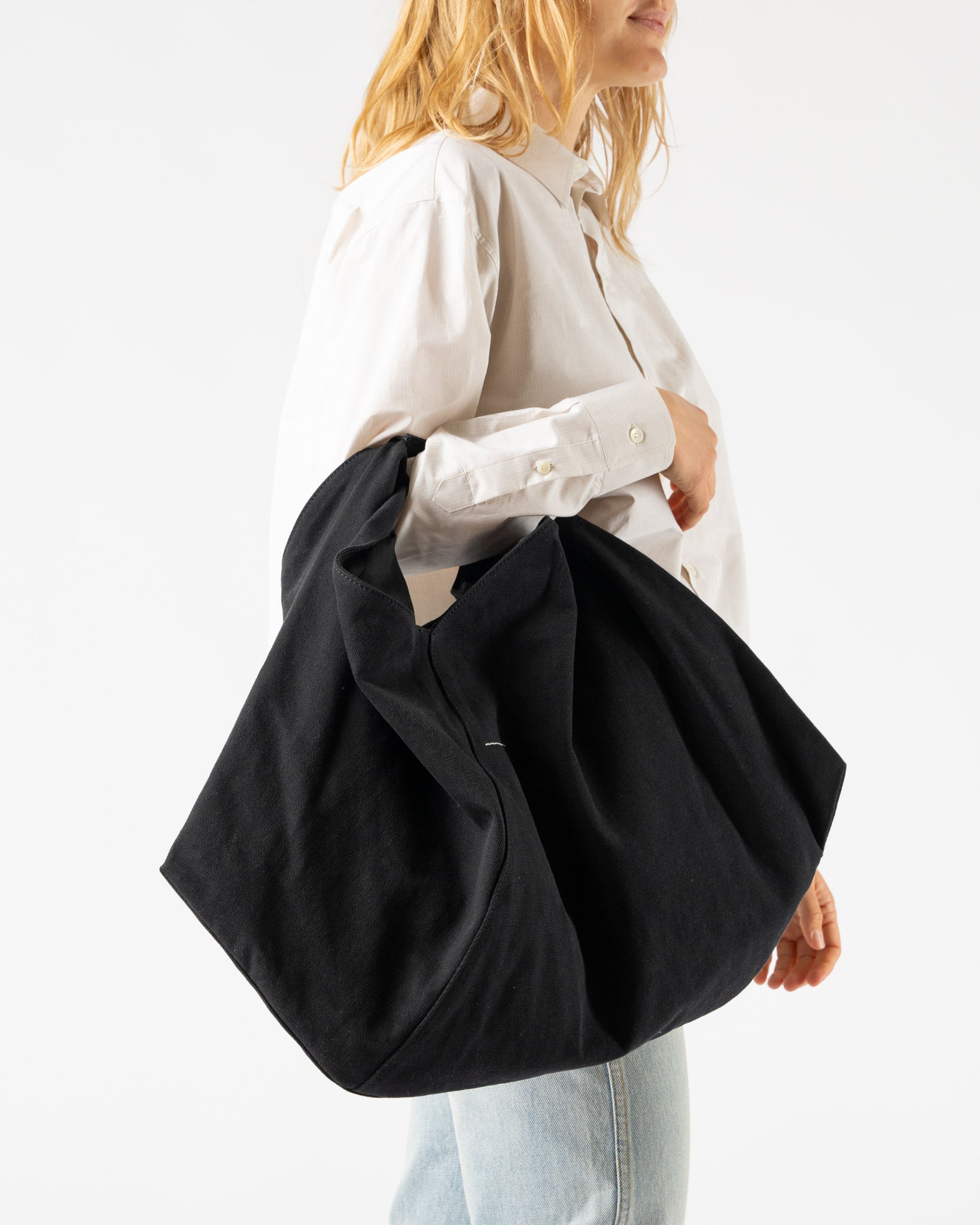 MM6 Maison Margiela Japanese Bag in Black Curated at Jake and Jones