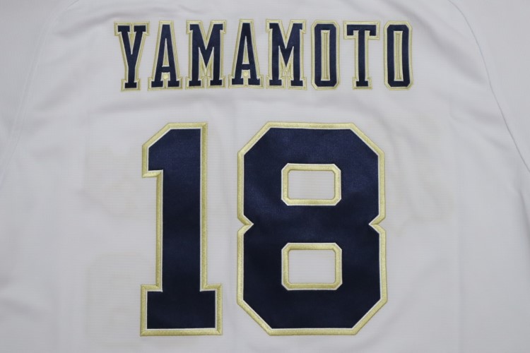 2023 Orix Buffaloes Replica Jersey Home Yamamoto #18 | Japan