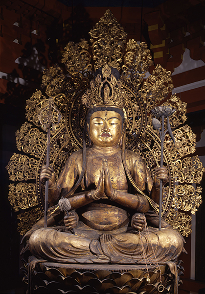 興福寺南円堂 木造不空羂索観世音菩薩 ｜日本遺産ポータルサイト