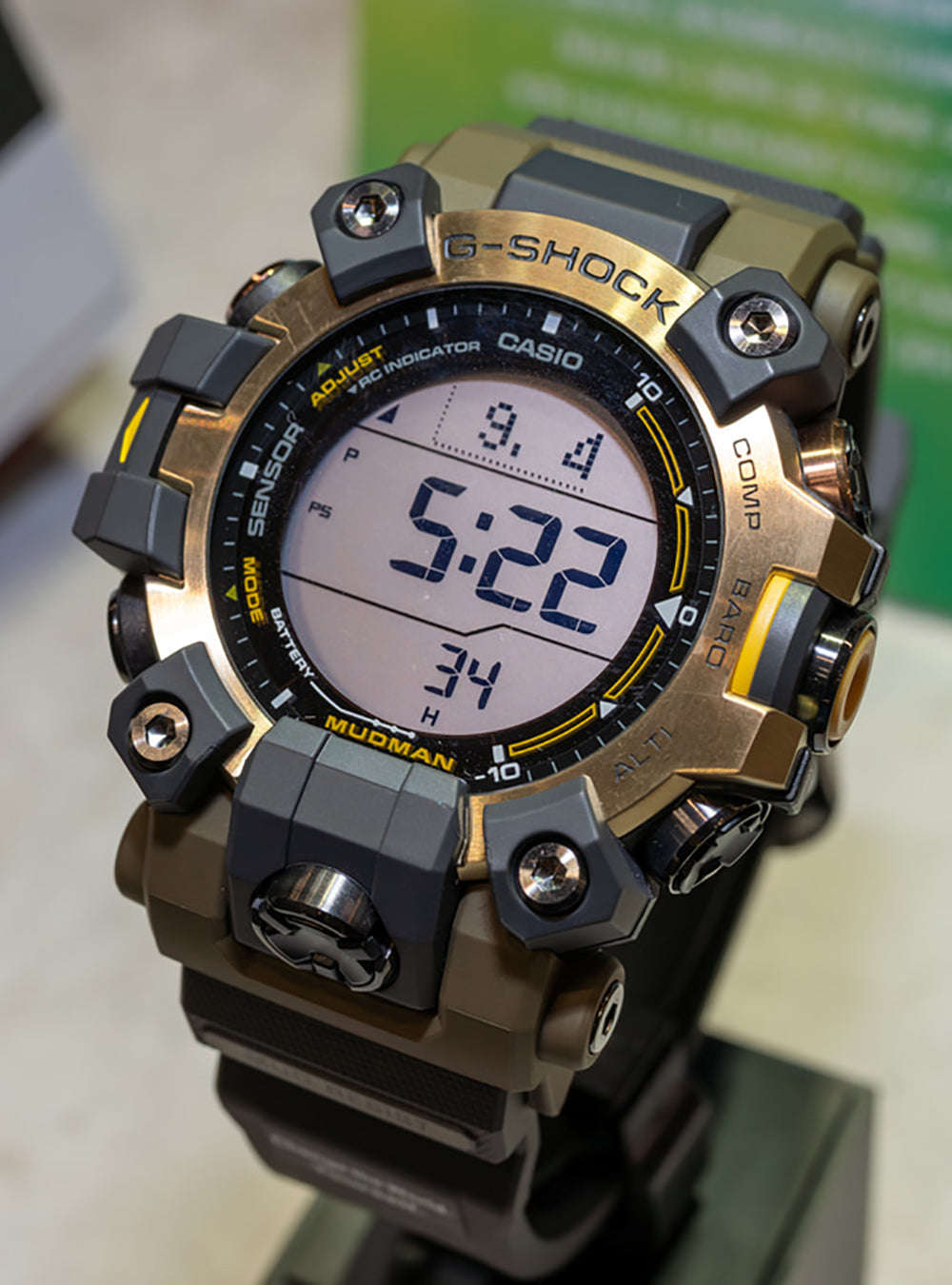 CASIO WATCH G-SHOCK MASTER OF G - LAND MUDMAN EARTHWATCH