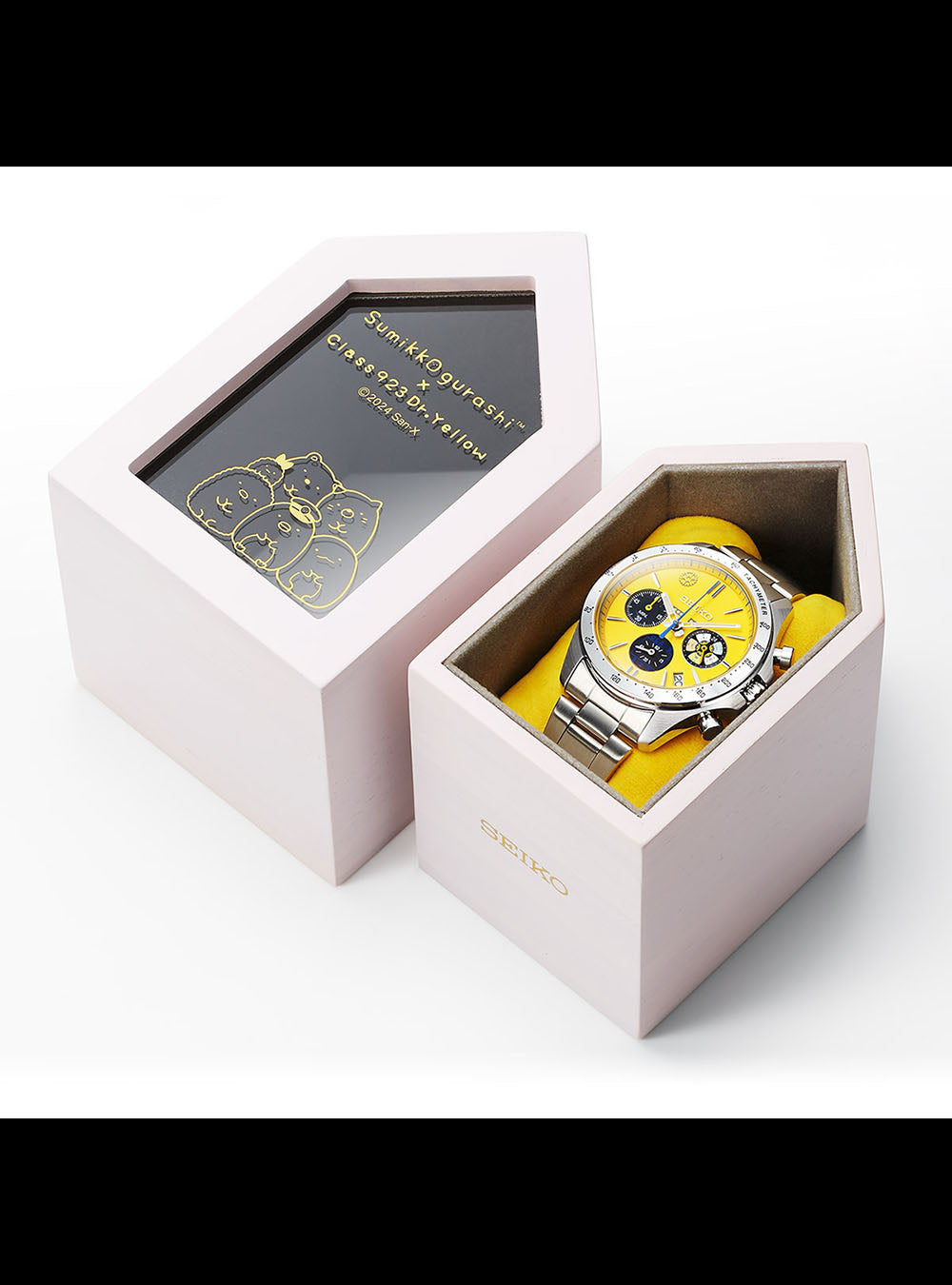 SEIKO × SUMIKKO GURASHI × CLASS 923 DR.YELLOW SHINKANSEN WATCH