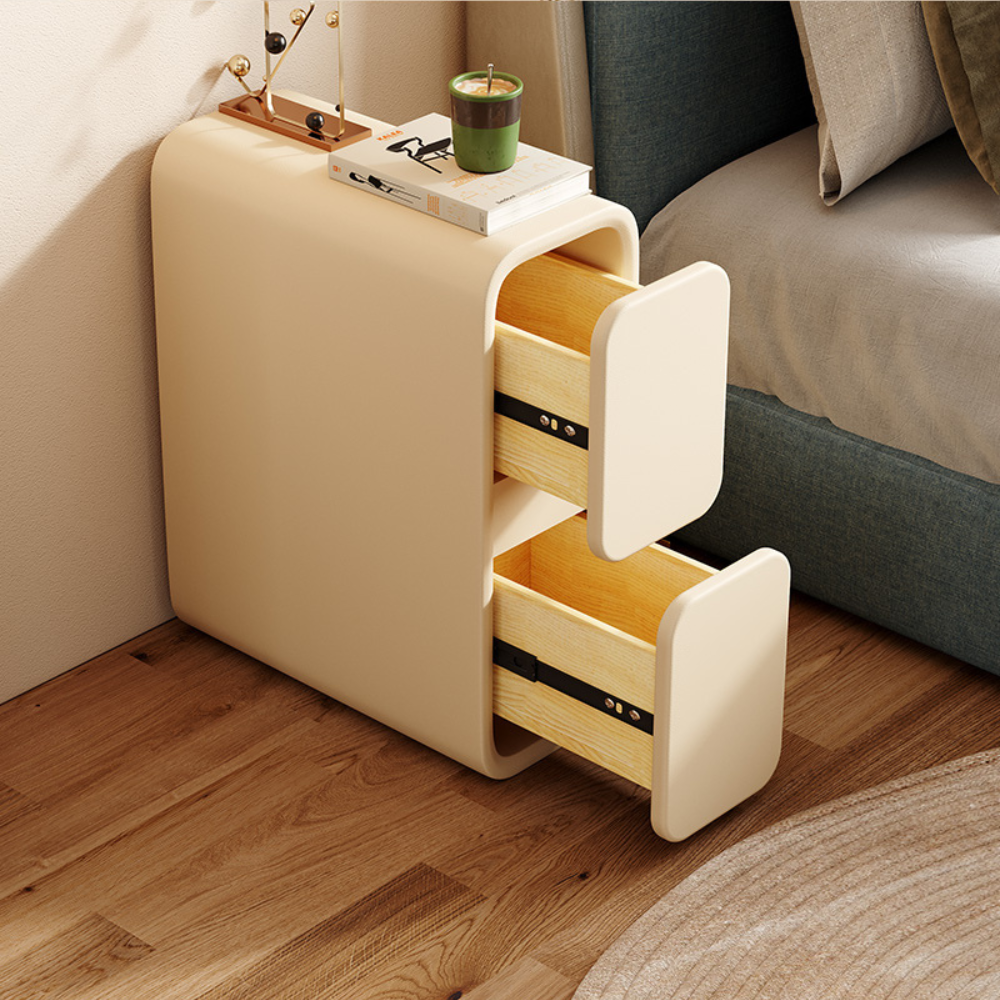 Japandi Narrow Nightstand