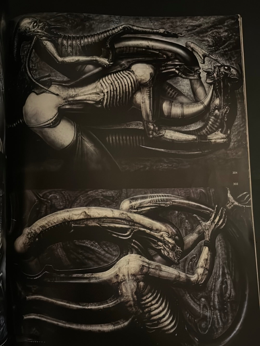 H.R.GIGER'S NECRONOMICON 1 & 2 complete set – JAPANESE AVANT-GARDE