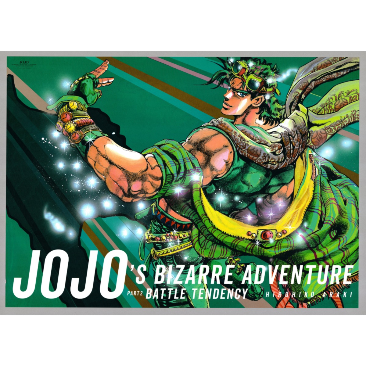 Original JoJo's Bizarre Adventure Anime Poster