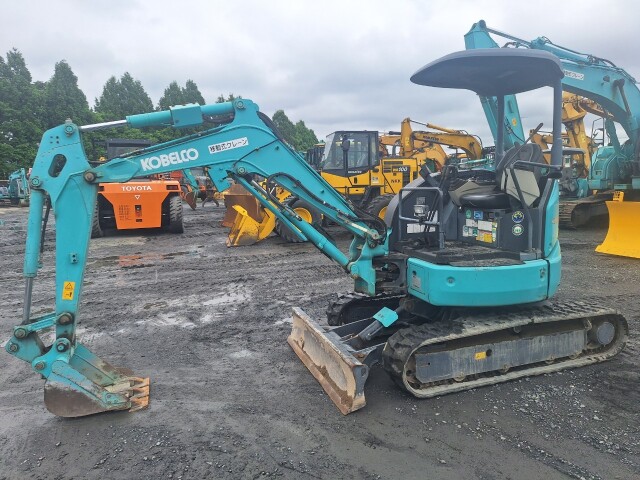 ID 1715911206 ] 2017 Kobelco SK28SR-6 Mini Excavator – Japan Heavy