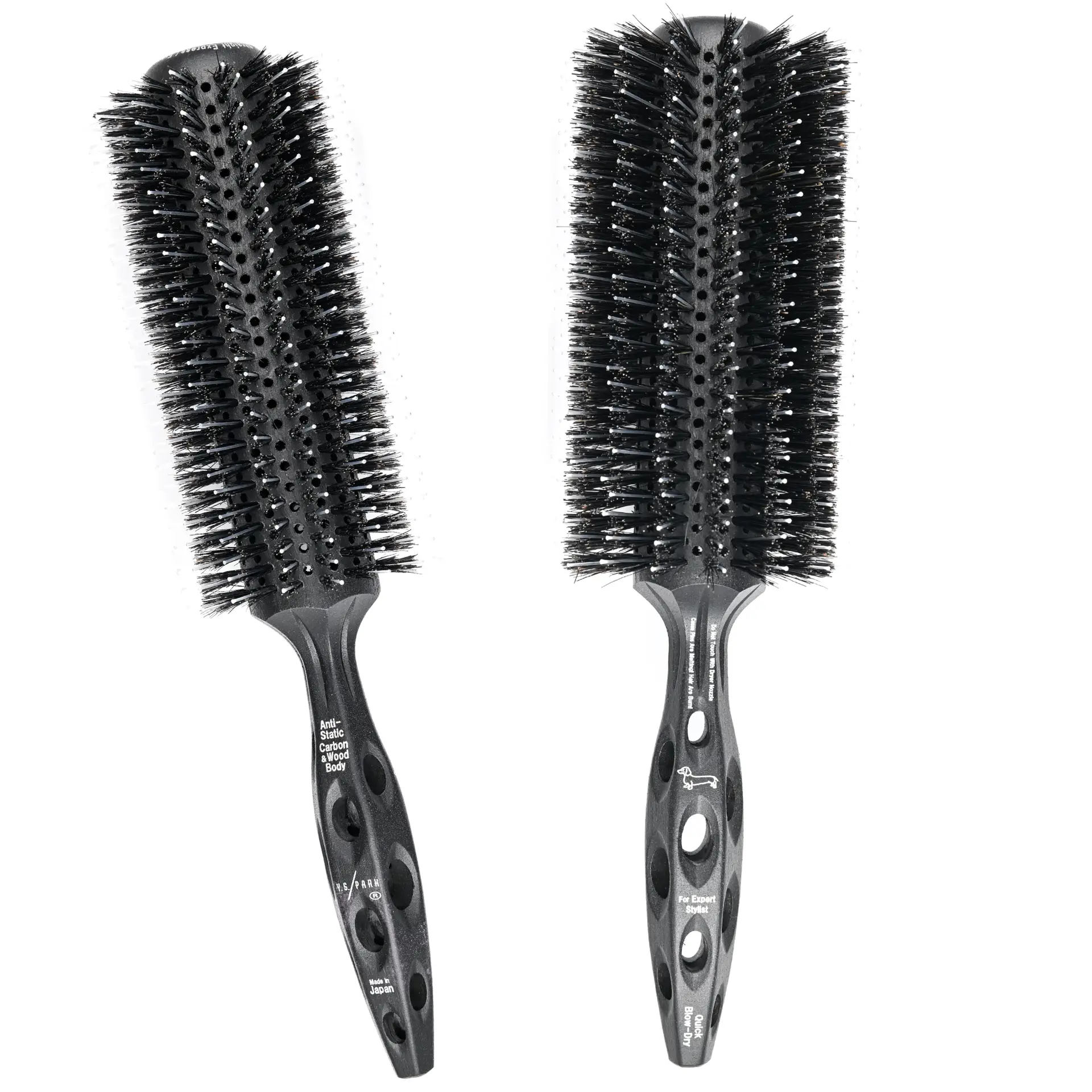 YS Park EL Series - Powerful Extra Long Round Brushes - Japan Pro