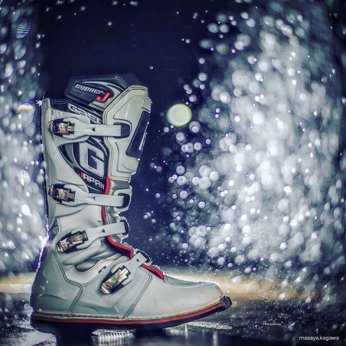 試着無料】ガエルネ サイファーJ - オフロードブーツ エンデューロ