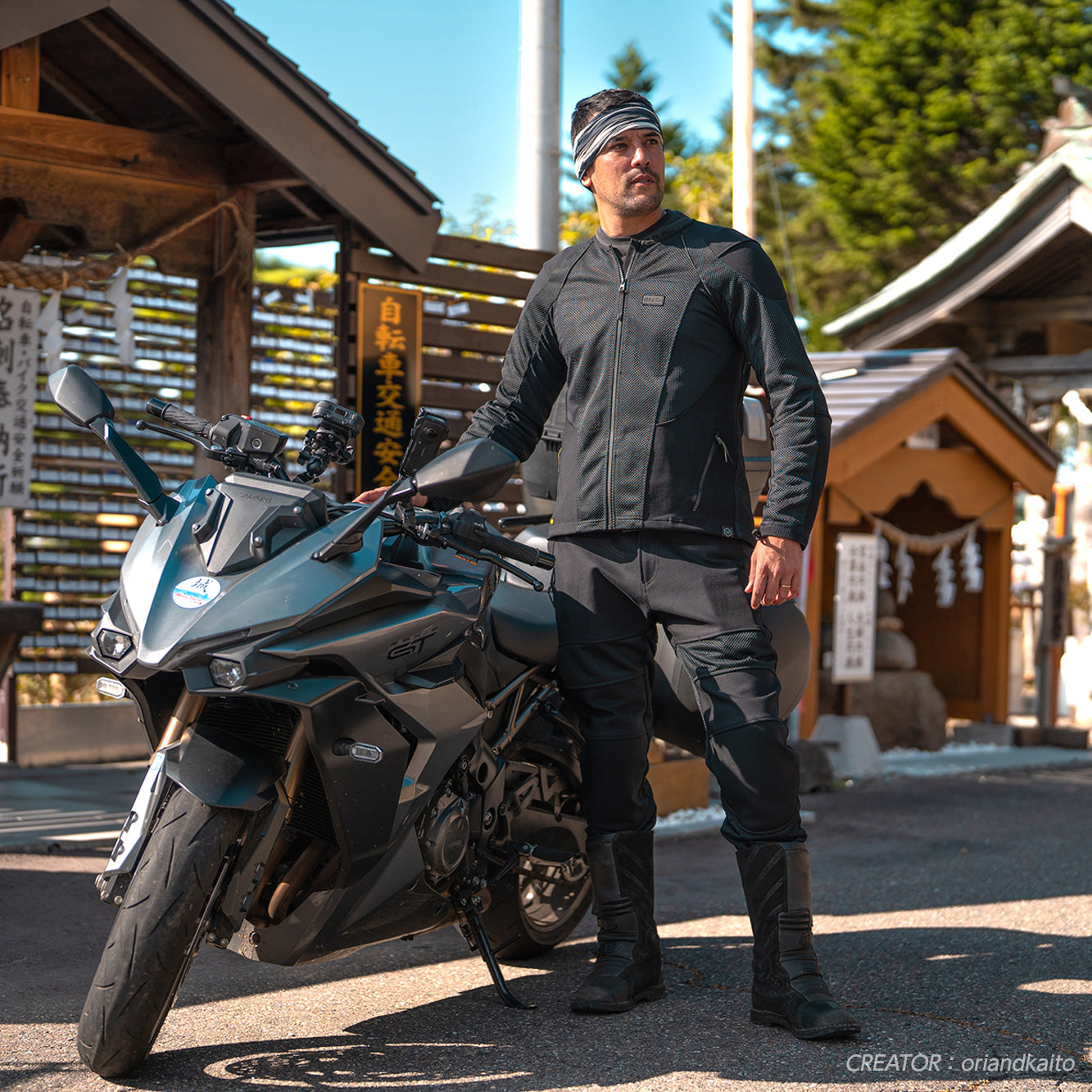 試着無料】バイク インナープロテクター メッシュジャケット 春夏用