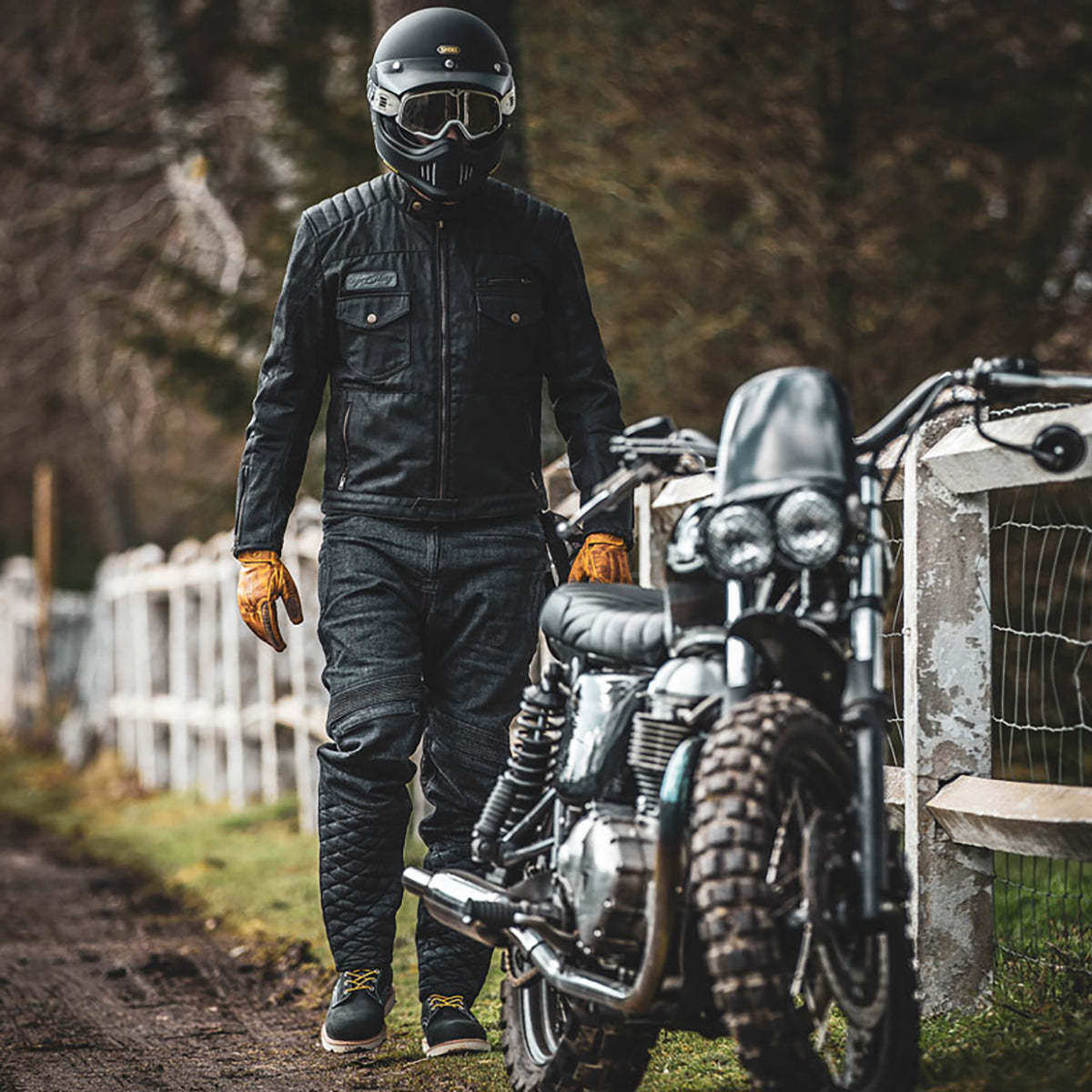 試着無料】エイジオブグローリー ワーカー - バイク ジャケット ワーク