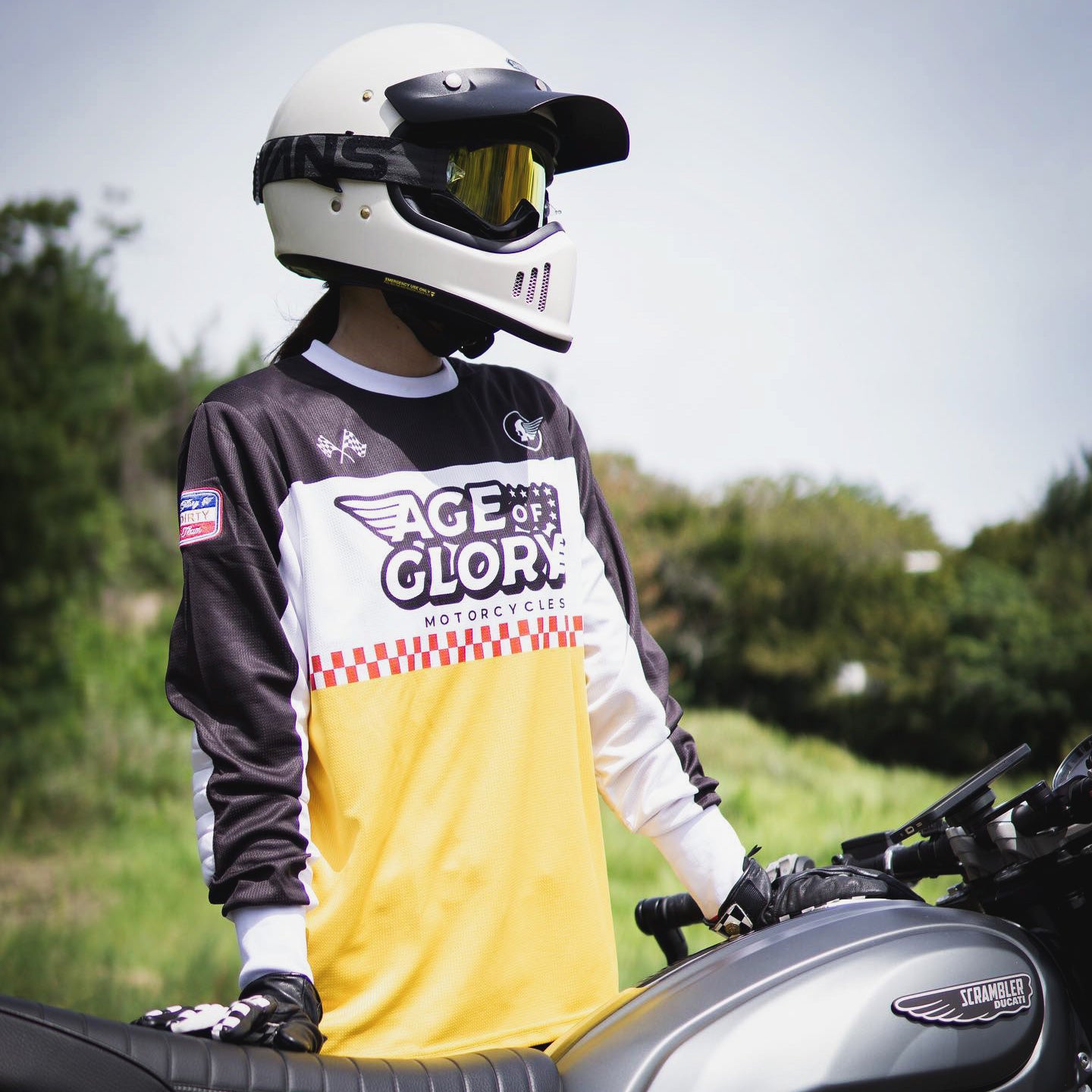 エイジオブグローリー ウイングス メッシュ - バイク モトジャージ