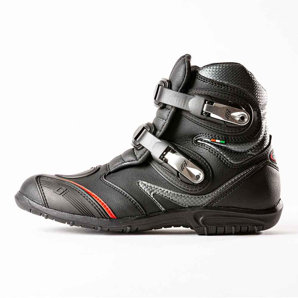 試着無料】ガエルネ タフギアフラット - バイク ブーツ ツーリング