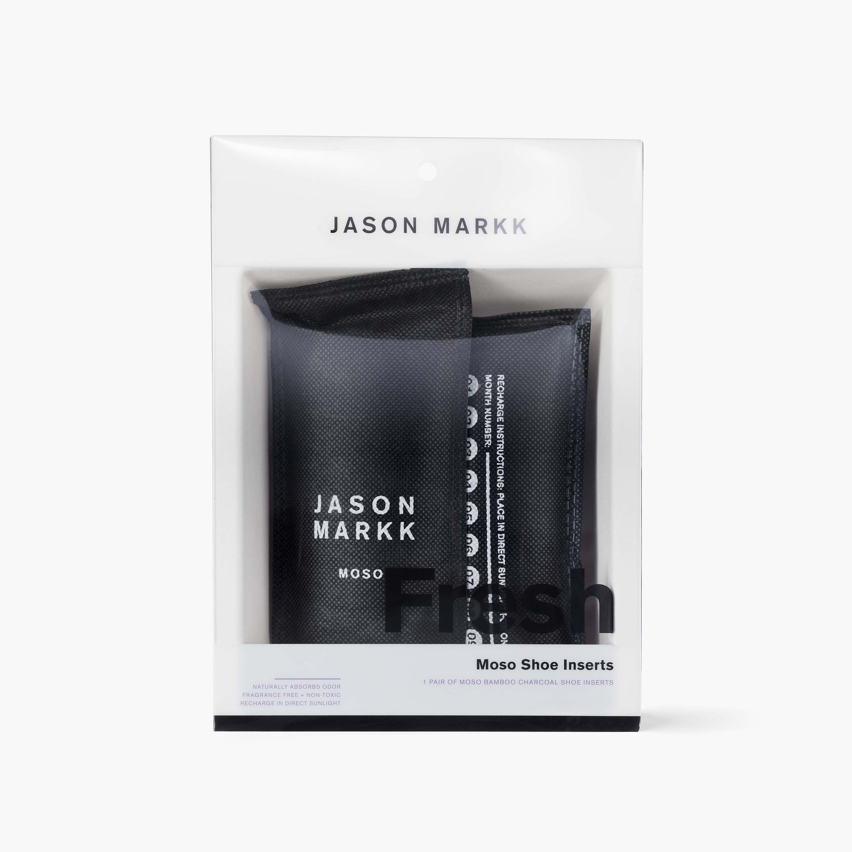 Moso Charcoal Shoe Inserts | Care for All | Jason Markk