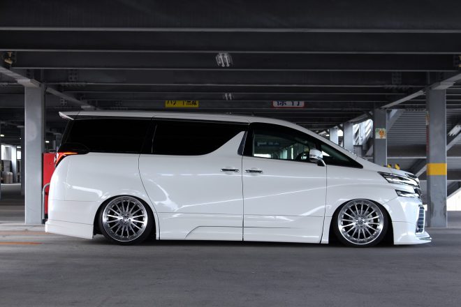 エアフォースサスペンション！トヨタ 30ヴェルファイア スーパー