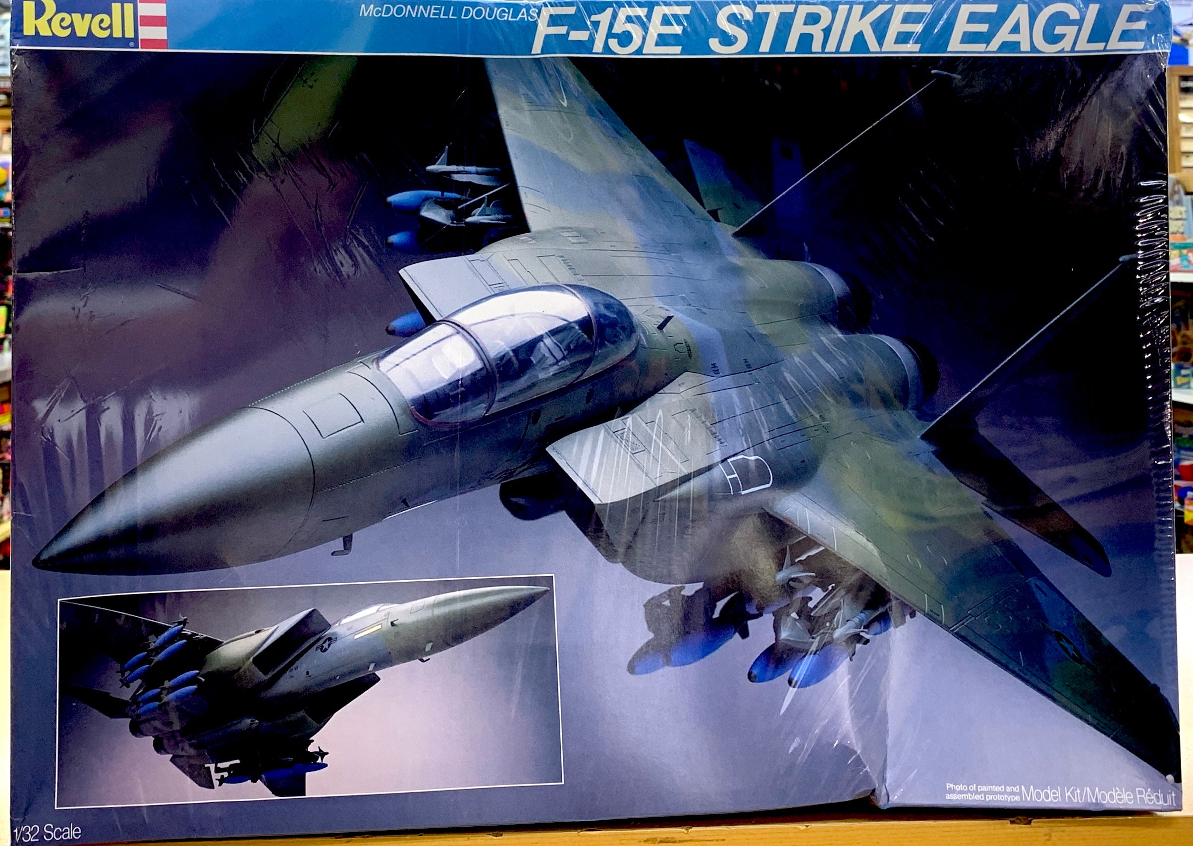 McDonnell Douglas F-15E Strike Eagle 1/32 1982 ISSUE – J-BarHobbies