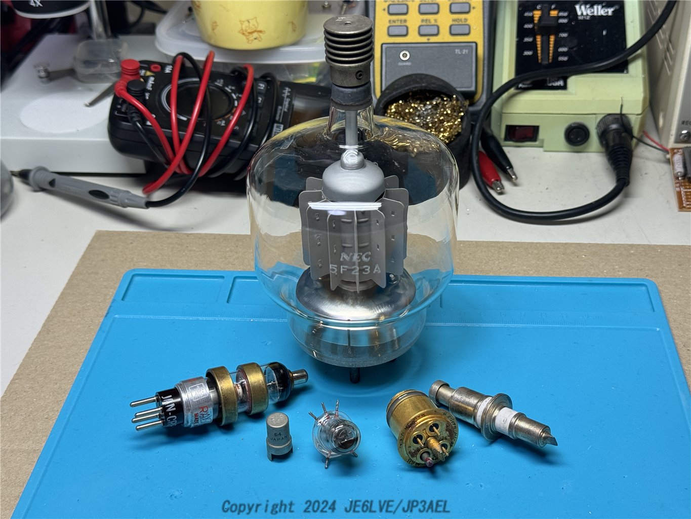 特殊真空管 | JE6LVE/JP3AEL HP & Blog