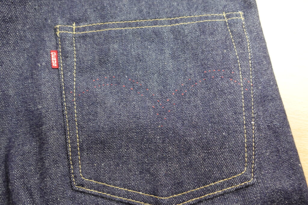 ウエアハウス デッドストックブルー S1003XX 大戦モデル 赤ペンキ