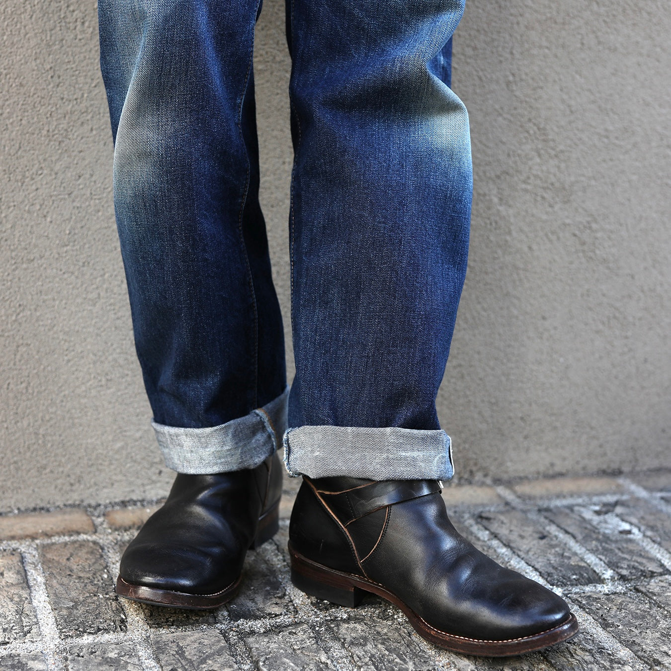 JELADO the BOOTED ENGINEER BOOT BLACK(茶芯）【JB94901】