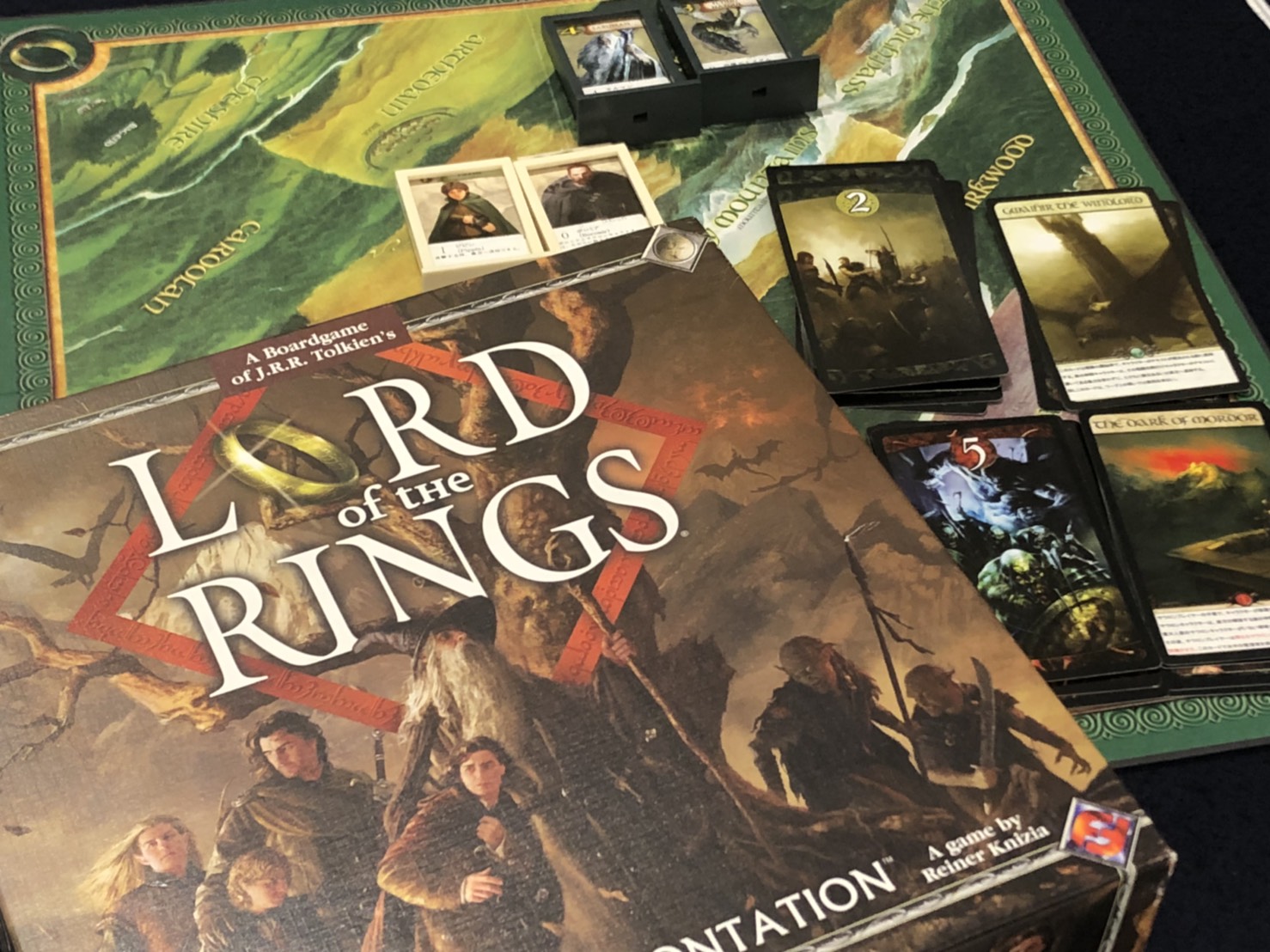 ゲーム紹介]ロード・オブ・ザ・リング 対決 | JELLY JELLY CAFE ボード