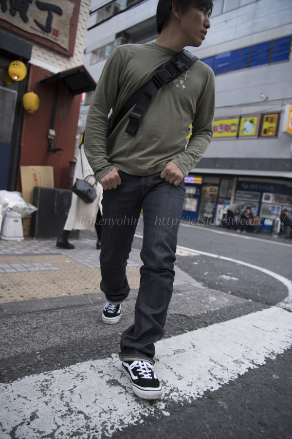 ロクデナシデニム ブーツカットモデル「冒険用品」