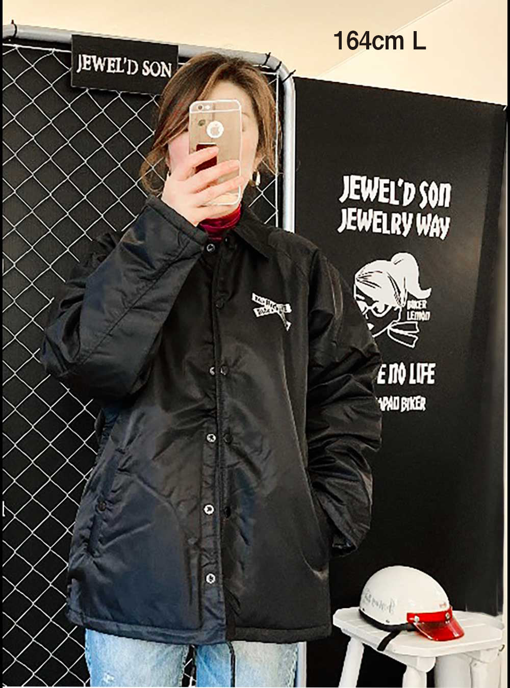 コーチジャケット（裏ボア）【Letter Wing】 | JEWEL'D SON