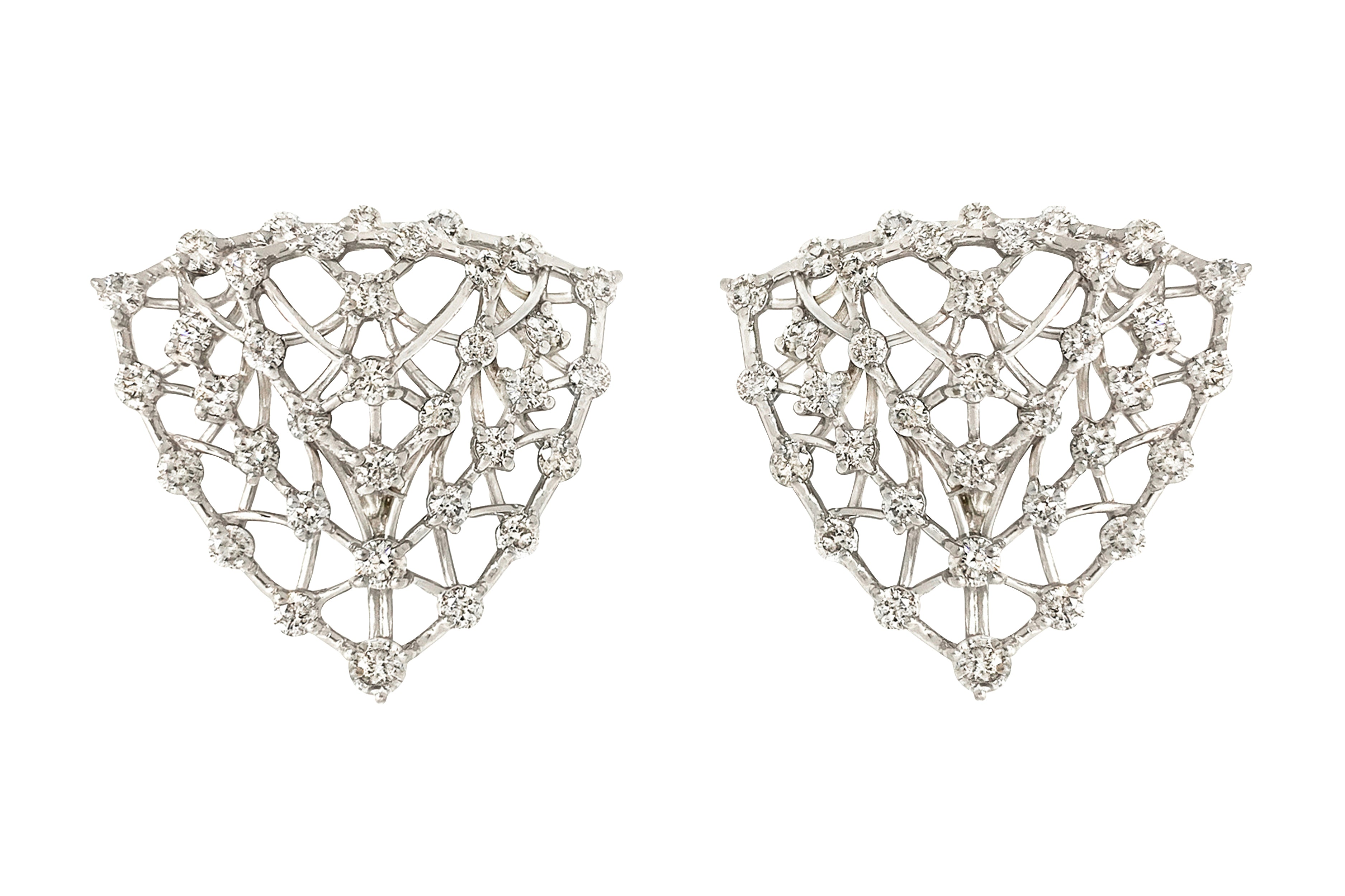 Diamond K18WG/K14WG(留具)ダイヤモンドイヤリング (NO.129117) – JEX