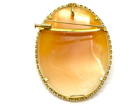 Shell Cameo【チロ アッカニート】 K18シェルカメオペントップ兼