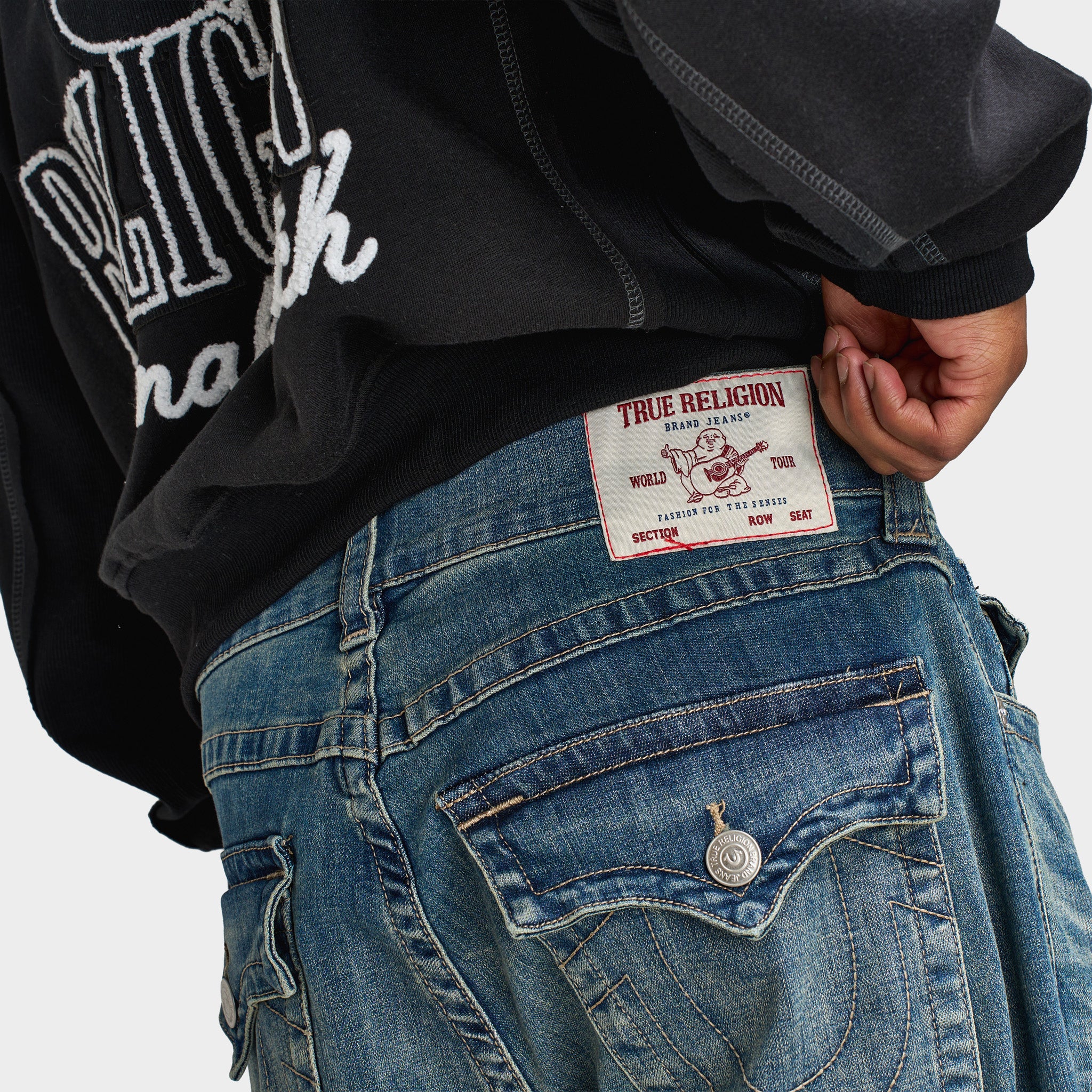 True Religion Vinny SN Flap Jeans / Blue – JD Sports