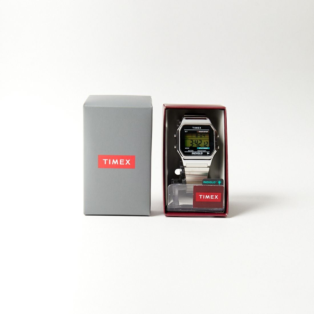 TIMEX [タイメックス] クラシックデジタル シルバー [T78587