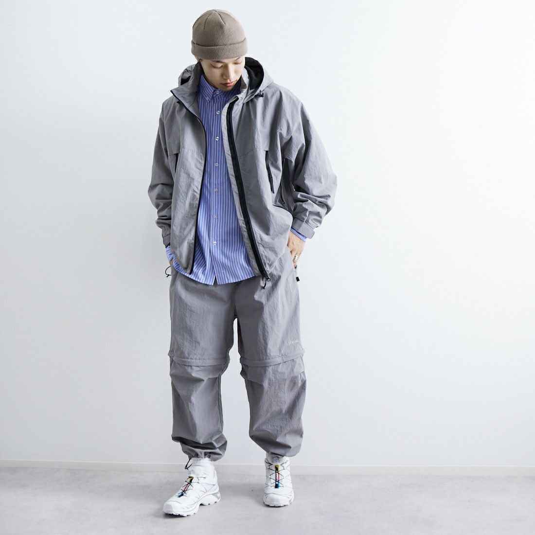 phenix [プラスフェニックス] 別注 LEVEL7 ライトナイロンジャケット