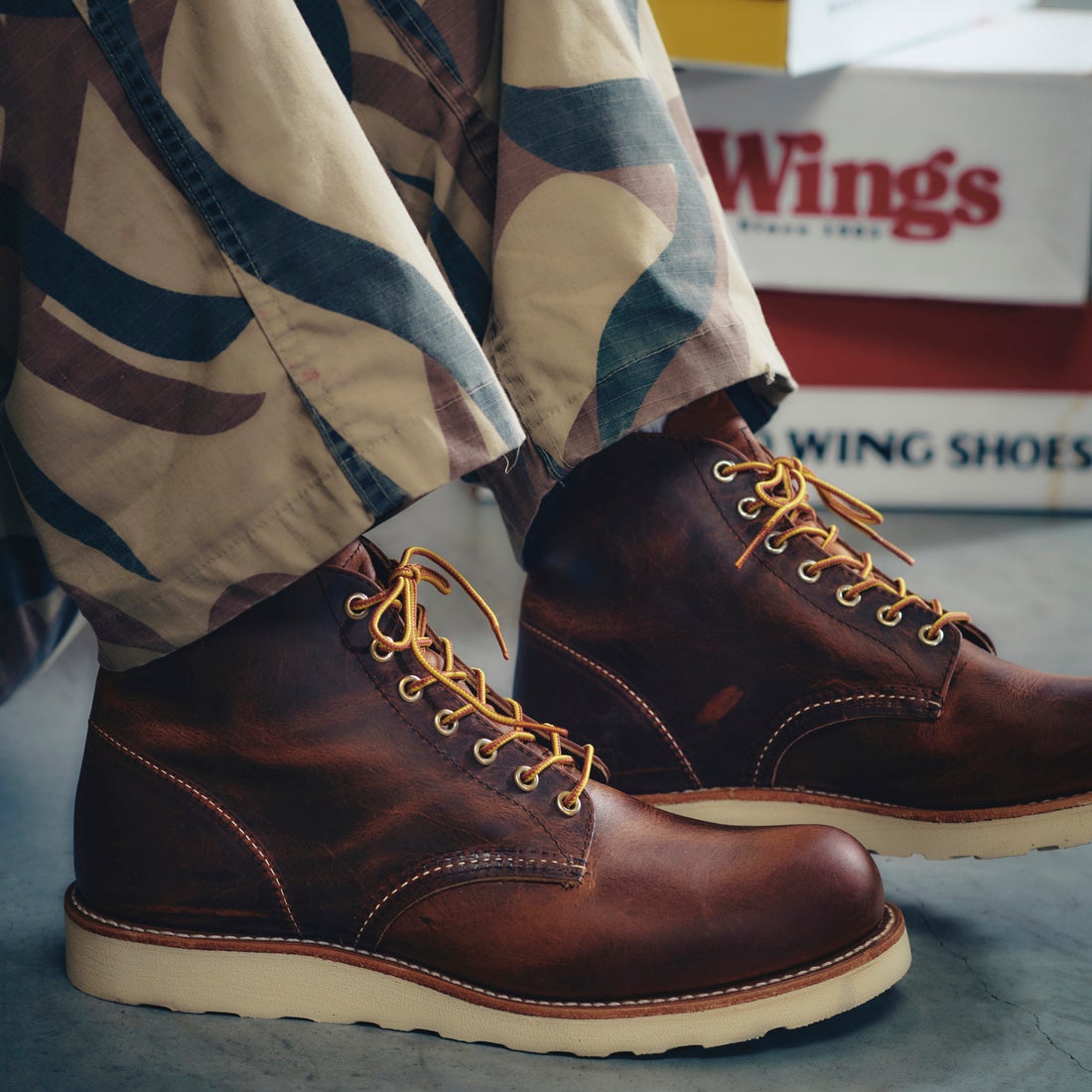 RED WING [レッドウィング] 6インチ クラシックラウンド Dワイズ [9111