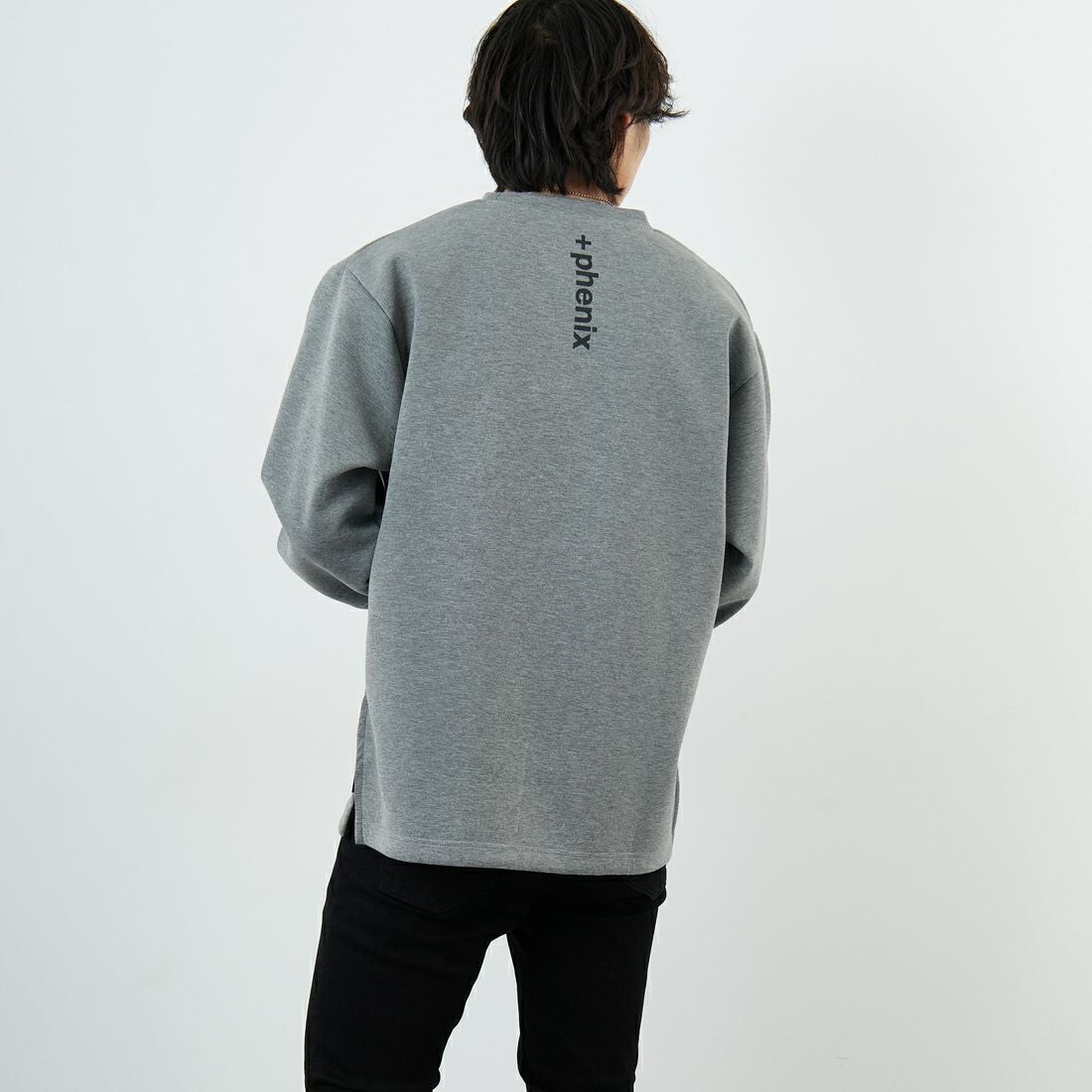 phenix [プラスフェニックス] 別注 ダンボールニット サイドジップ