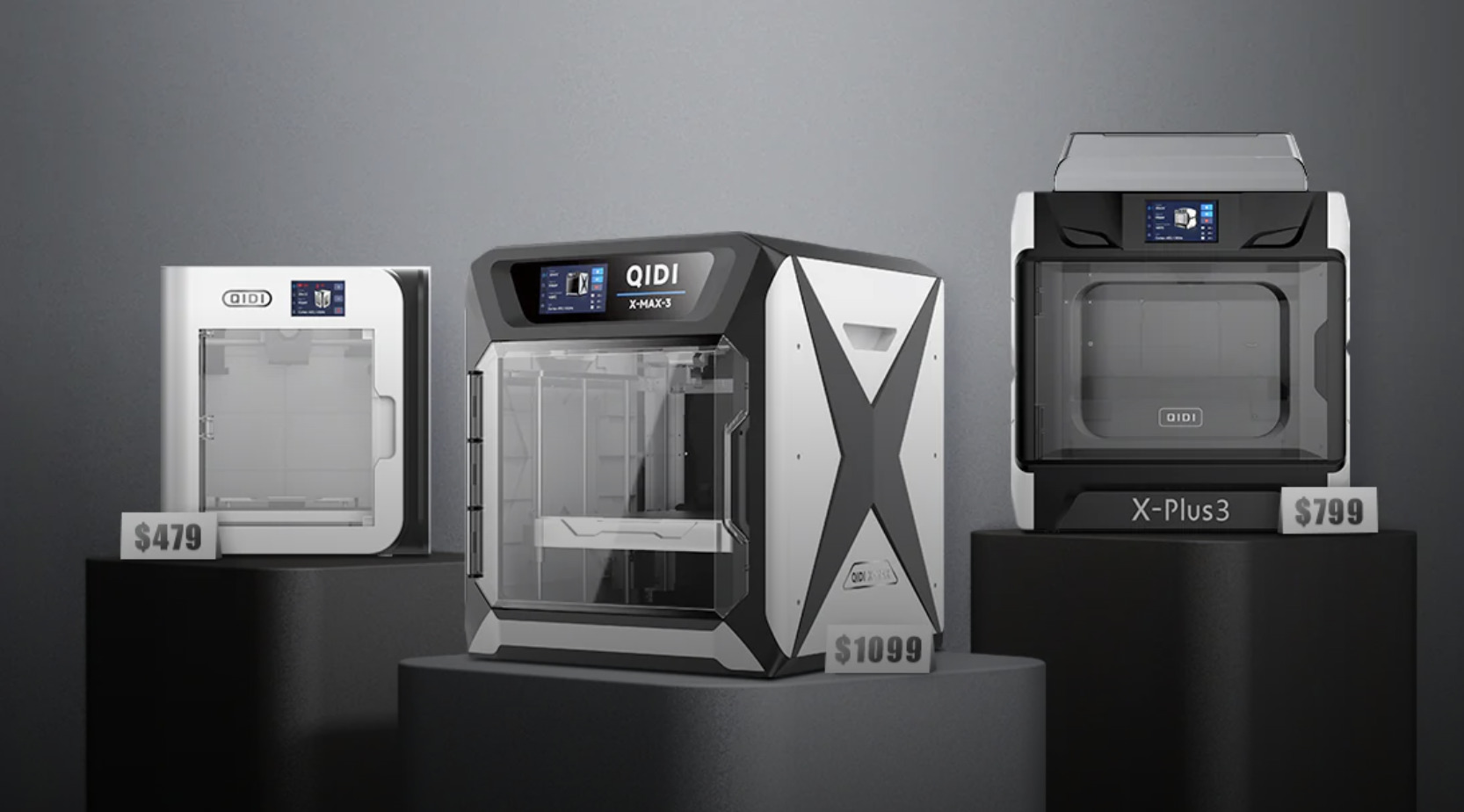 3Dプリンター】QidiTech新製品X-3シリーズ発売決定！X-Max3 / X-Plus3