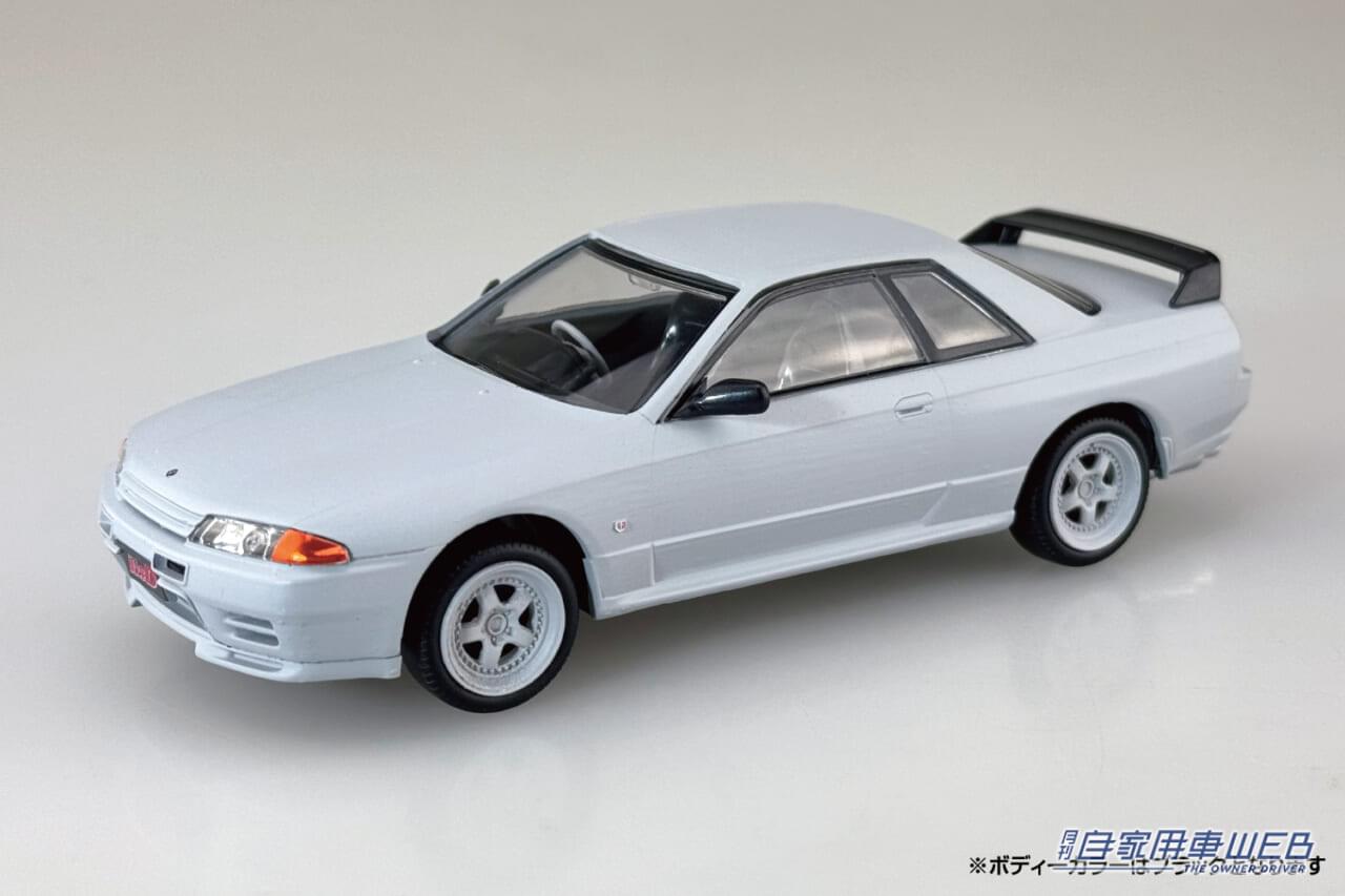 イニシャルDの中里のR32 GT-Rがプラモデルとなって発売！初回生産特典