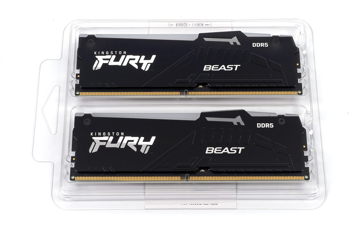 Kingston FURY Beast DDR5 RGB 6000MT/s」をレビュー。6400MT/sの手動