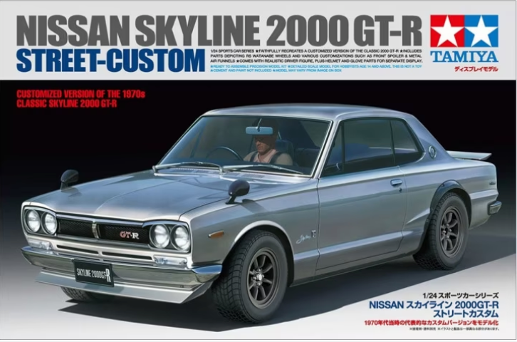 Tamiya - 1/24 Nissan Skyline 2000 GT-R Street Custom – Jix Hobbies