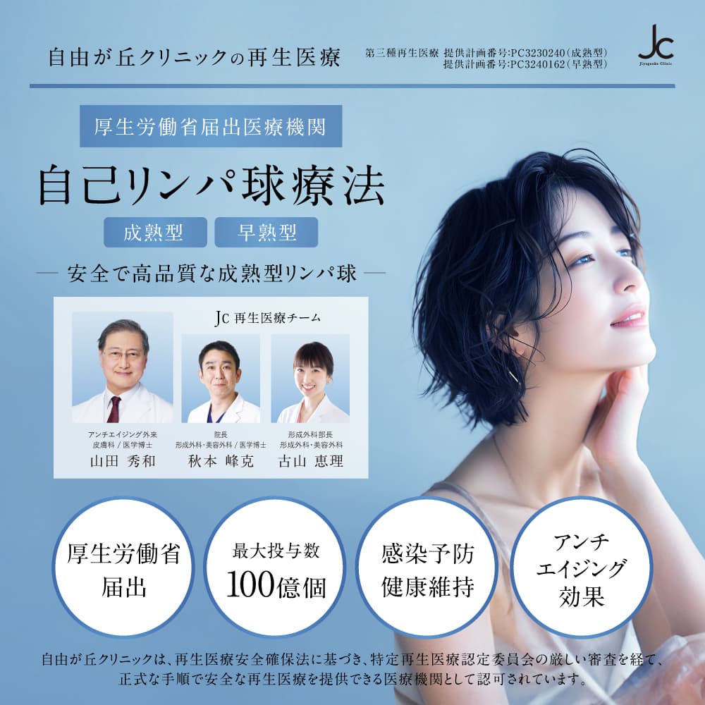 自己リンパ球療法なら自由が丘クリニック【公式】
