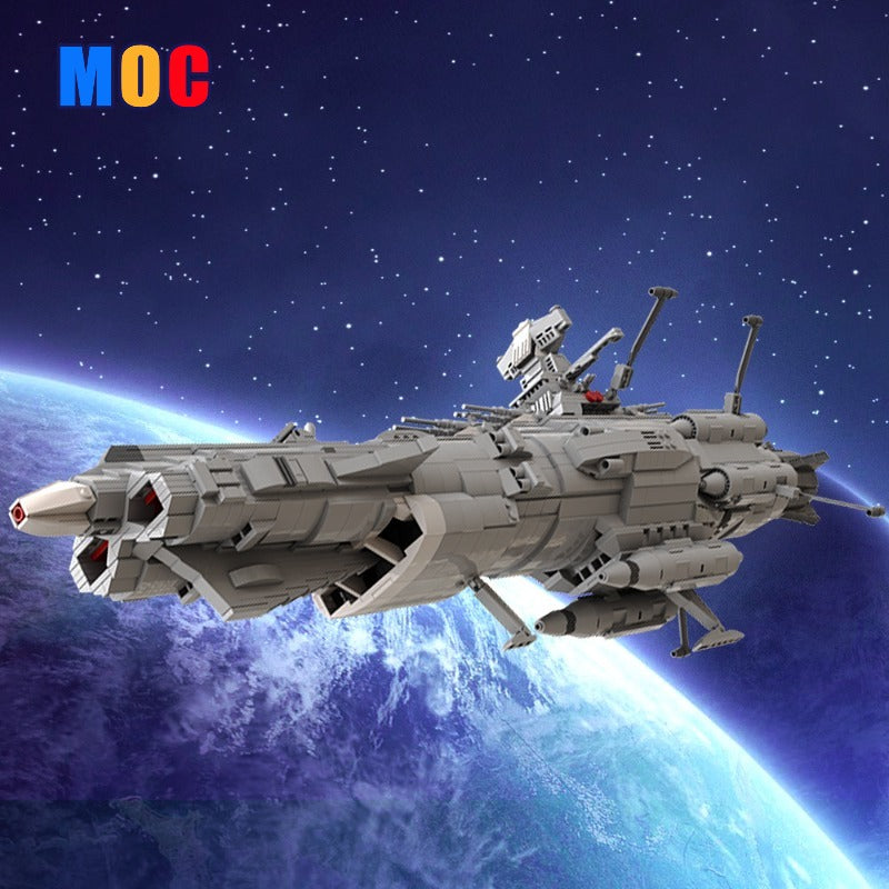 Gobricks version) 2389 pcs MOC-83888 Space Battleship Andromeda