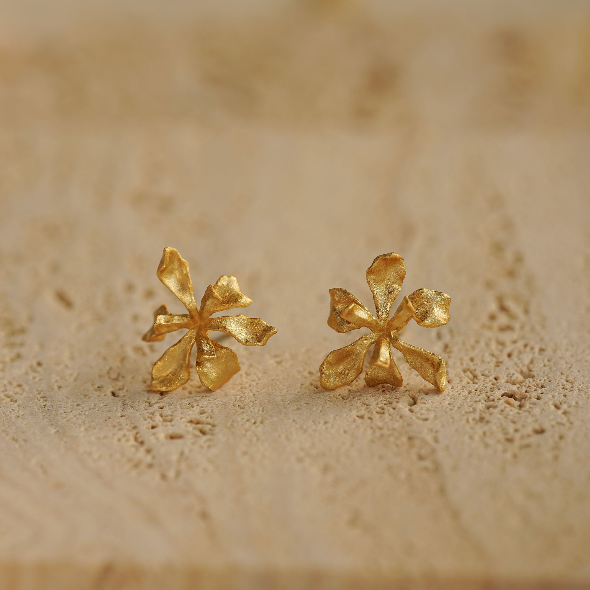 Iris Earrings | Birth Flower Earring | Iris Jewelry | Josefina Studio