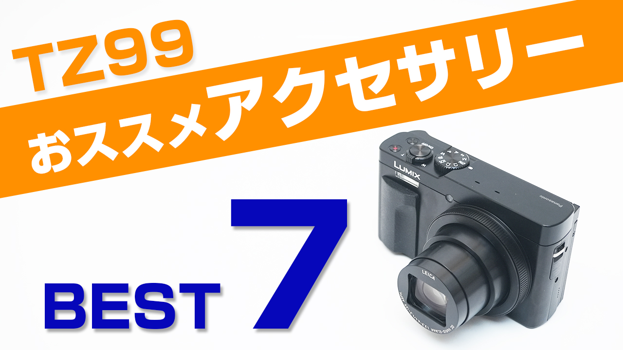 DC-TZ99と一緒に買うべきアクセサリー！おすすめアイテム7選