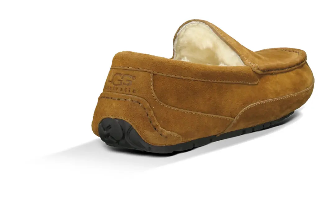 Men's UGG Ascot (Suede) – Classic Moc-Toe Slipper