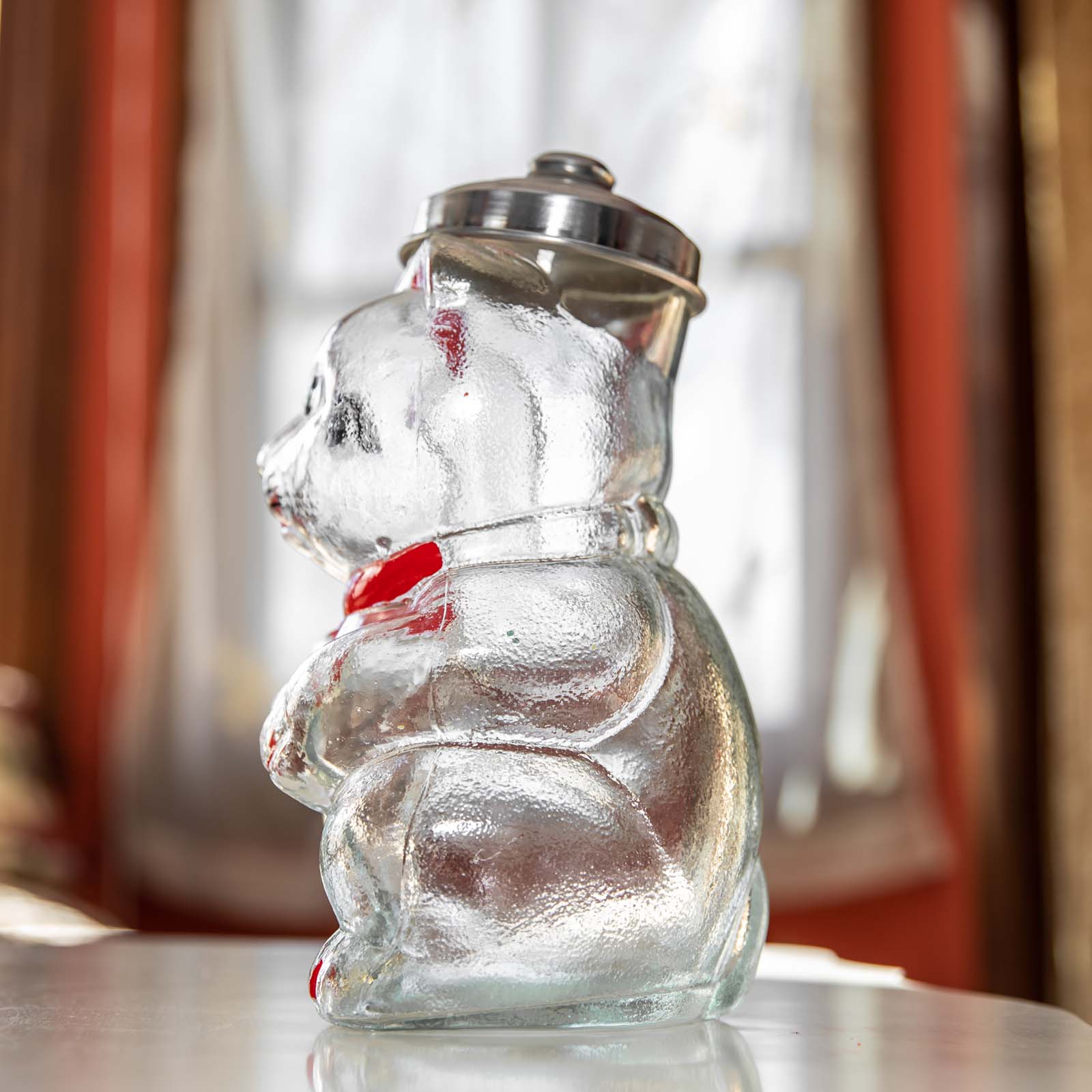Traditional Glass Maneki Neko Jar - Made in Japan | Jlife – J-Life