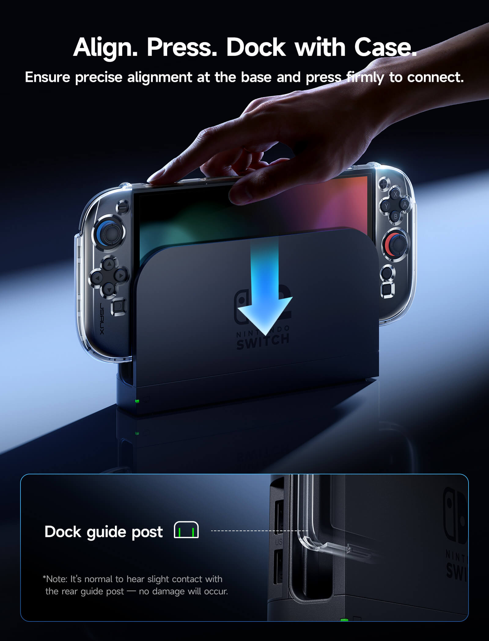 Ergonomic Full-Cover Case Set for Switch 2