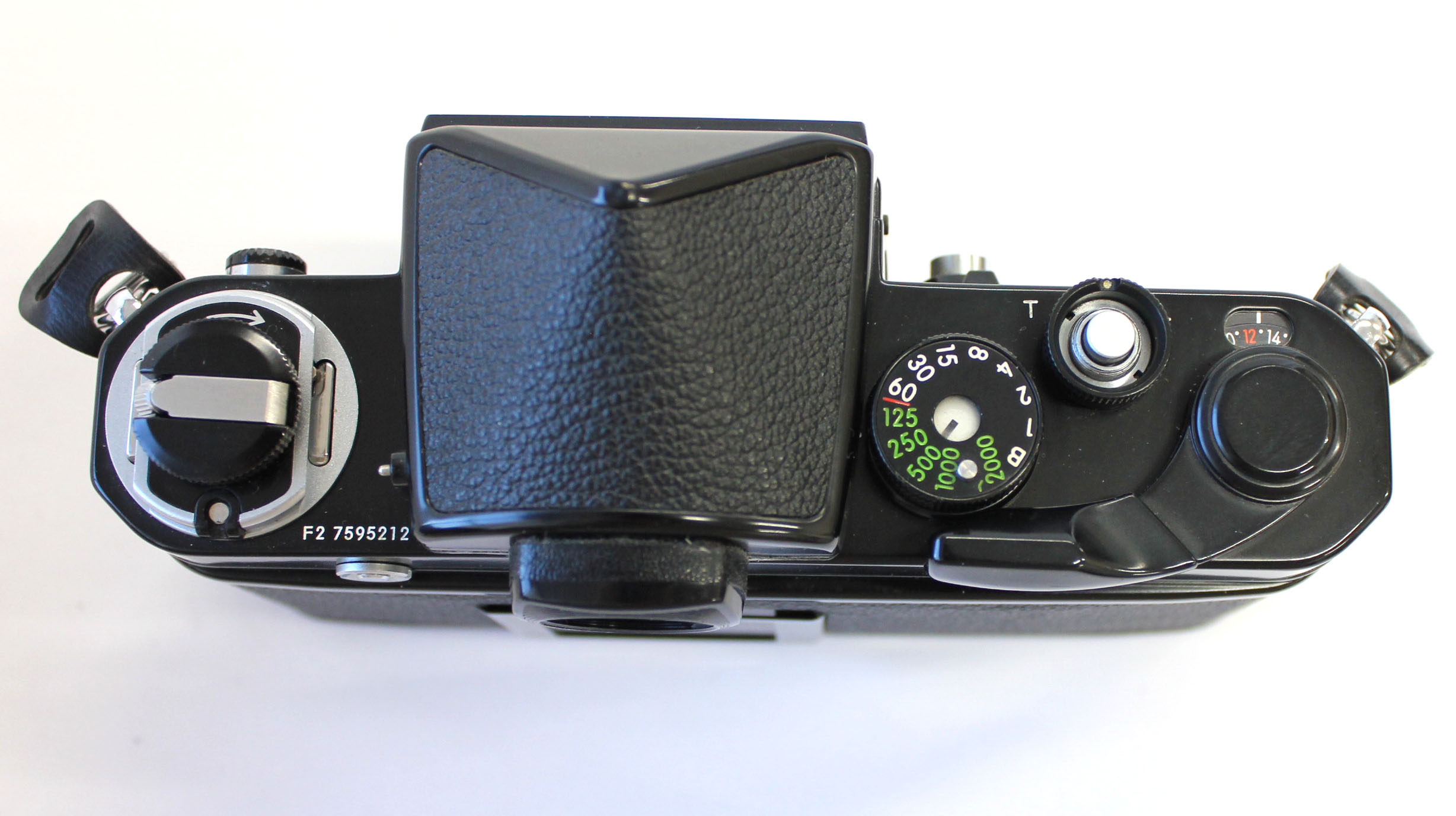 Nikon F2 Eye Level 35mm SLR Film Camera Black DE-1 View Finder