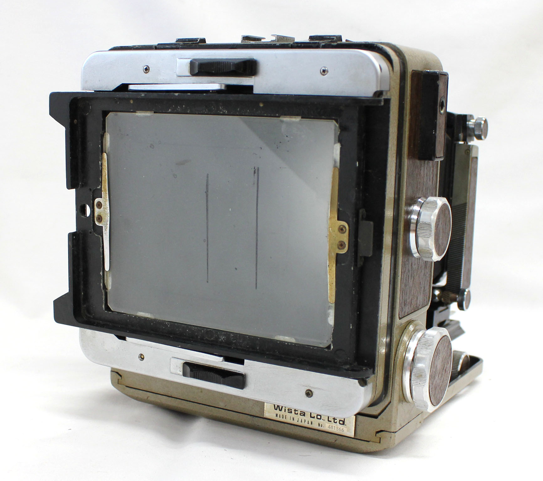 Wista 45 45D 4x5 Large Format Camera with Horseman 10EXP/120 6x7