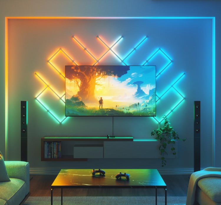 ナノリーフ4D｜スクリーンミラーカメラとスマートLEDライトストリップ