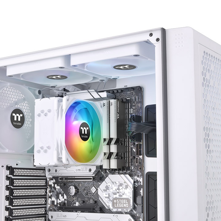 ThermaltakeThermaltake UX200 SE ARGB Lighting White CPU Cooler