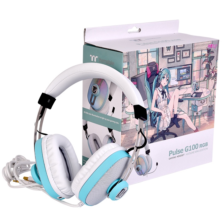 ThermaltakeThermaltake Pulse G100 RGB Gaming Headset – Hatsune