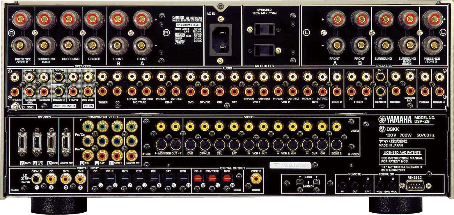 ヤマハ | DSP-Z9 - AVアンプ - 概要