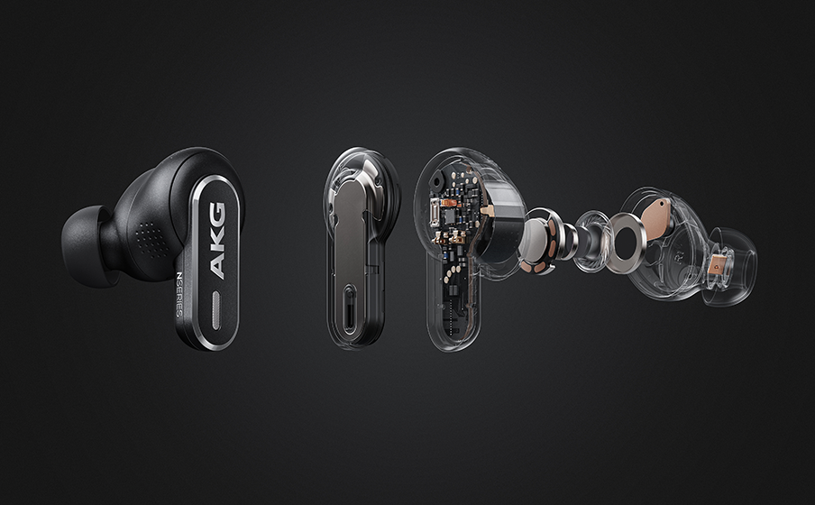 AKG N5 Hybrid | ハイブリッドノイズキャンセリング完全ワイヤレスイヤホン